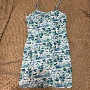 Tropical Y2K Mini Dress